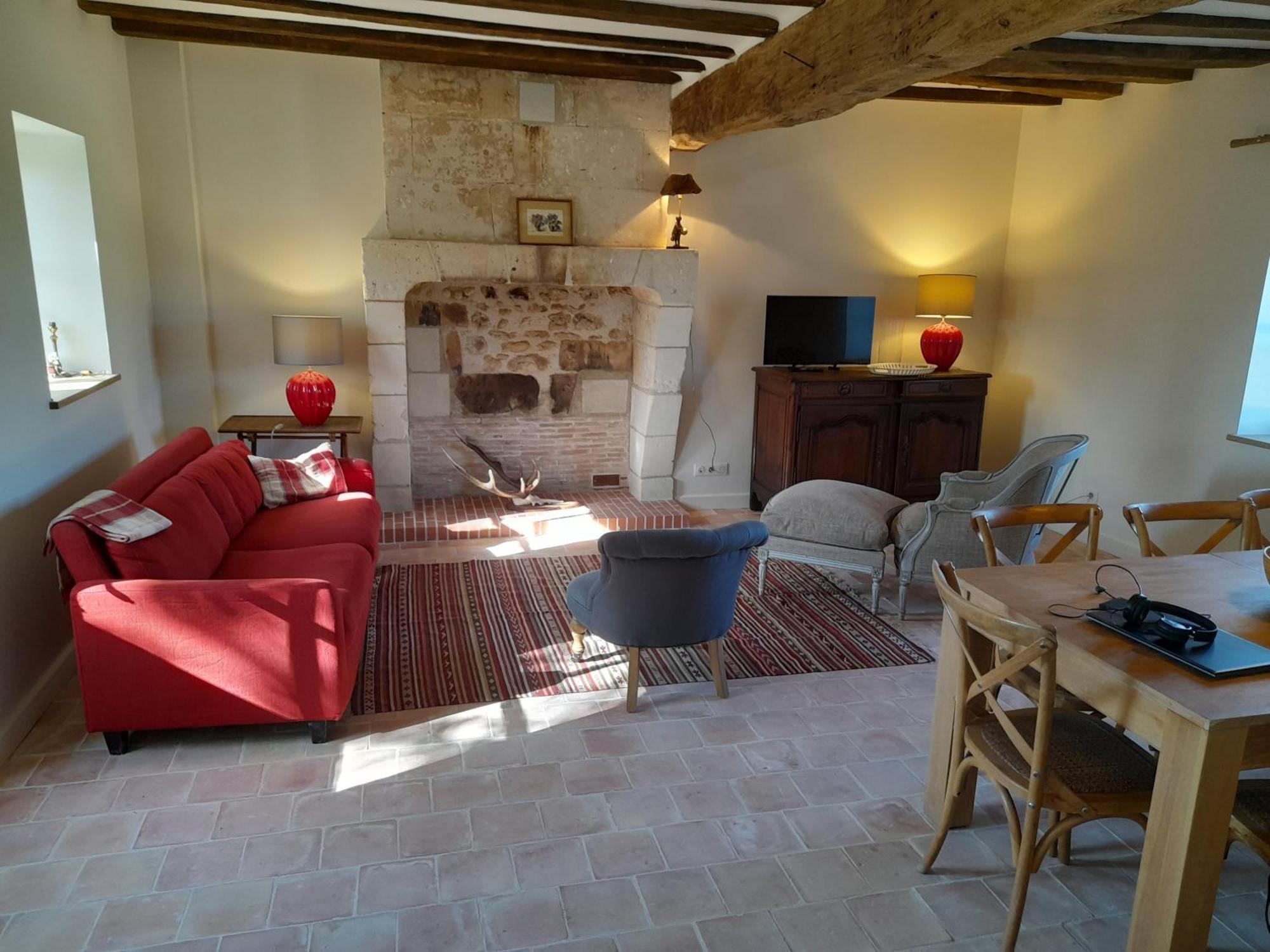 Le Puits Renaissance - Gites De Caractere Et Piscine Chauffee Chambourg-sur-Indre Ngoại thất bức ảnh
